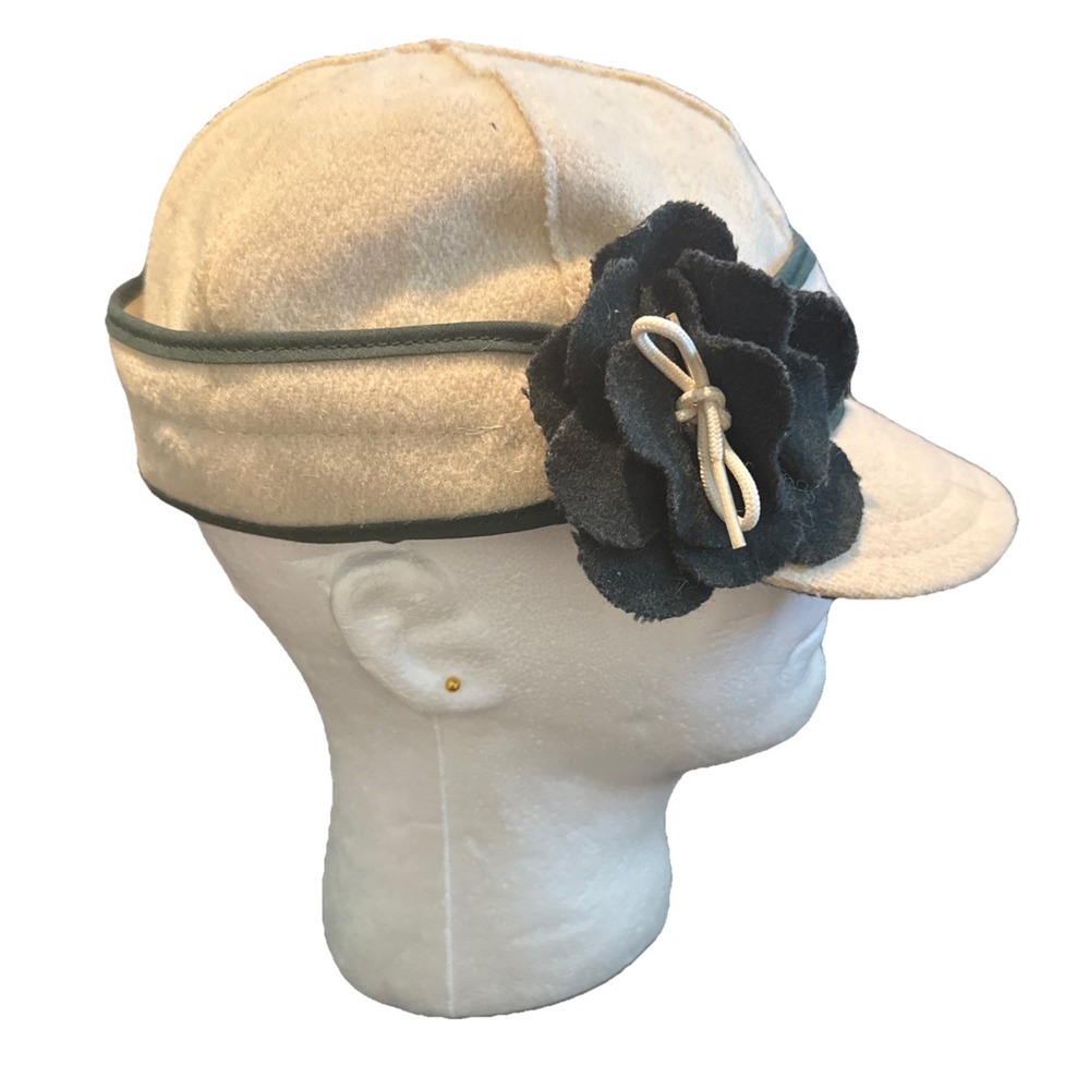 Stormy Kromer Lil Benchwarmer Petal Pusher Wool Hat Size 7 1/4 Rich Kid